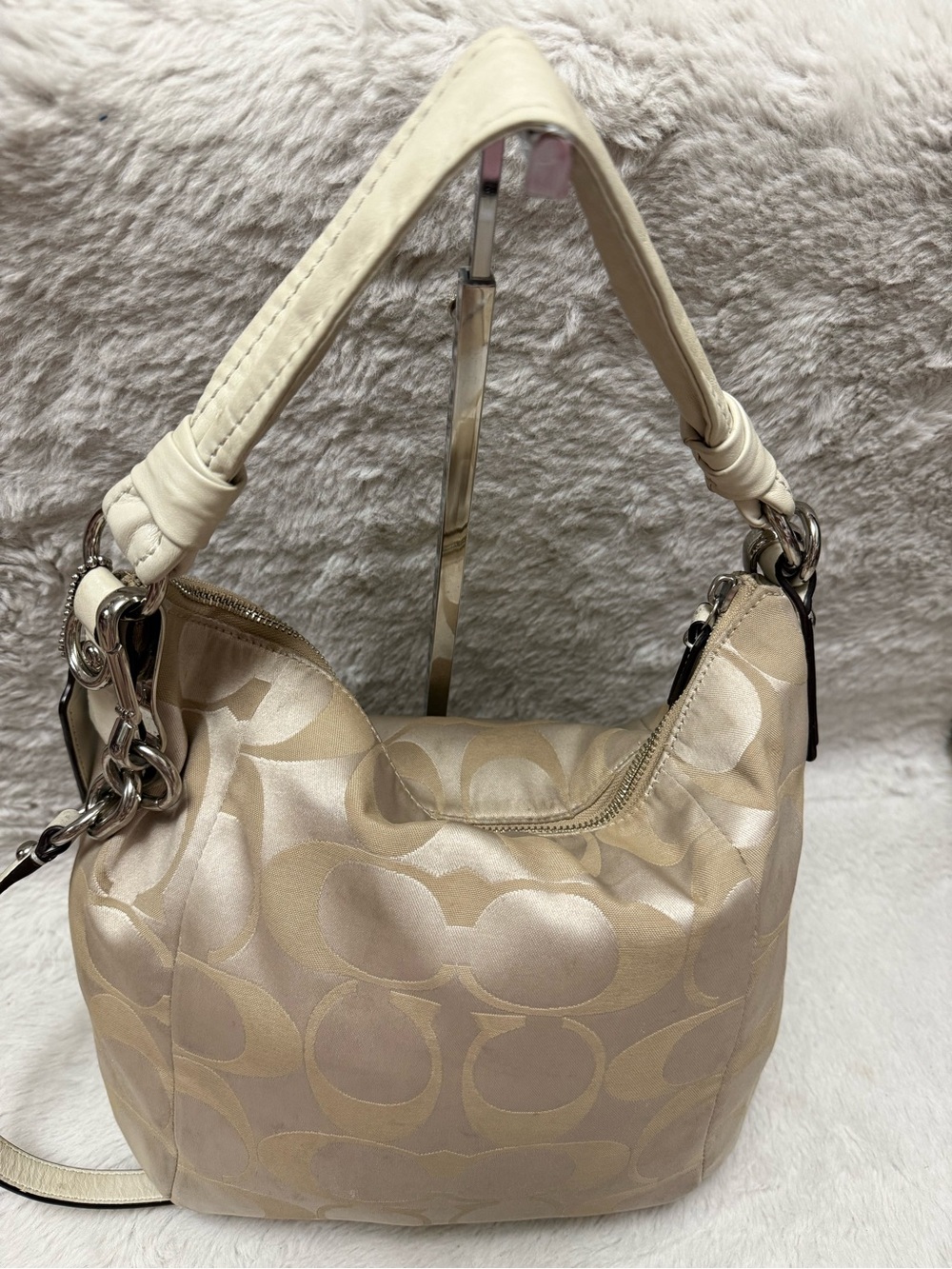 Y2K Coach Kristin Signature Sateen Hobo bag - Gem
